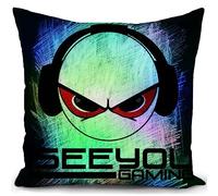 HUASHUZI Fundas Cojines 45x45 Gaming Accesorios Juegos Regalo Mujer Cojines Sofa Decorativos Salon Funda cojin 45 x 45 almofadas Dormitorio Decoracion hogar