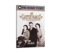 HUASYERRHW Póster de The Carter Family (2) para decoración de pared, lienzo para sala de estar, dormitorio, póster de 20 x 30 cm, estilo marco