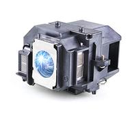 Huaute V13h010l58 Lámpara de repuesto para proyector con carcasa para Epson ELPLP58 EX3200 EX5200 EX7200 PowerLite 1220 1260 S9 X9 S10 + VS200 EB-S10 EB-S9 EB-S92 EB-W10 EB-W9 EB-W9 EB-X10 EB-X9
