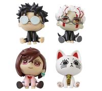 Huawealthy Figura de anime Ayase Momo/Takakura Ken de 5 cm, versión Q, figura de dibujos animados, modelo sentado, pose, estatua, material PVC, colección para el hogar, regalo para los fans