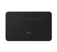 HUAWEI 4G Router 3 Pro - Mobile WiFi 4G LTE (Cat.7) Punto de Acceso WiFi, Soporte de selección automática Wi-Fi de Doble Banda y Beamforming, 4 Puertos Gigabit, Instalación automática, Negro