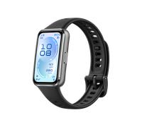 HUAWEI Band 11 Negro Fluoroelastómero Caja de Aleación de Aluminio / Seguimiento del Sueño Mejorado / Ultra Delgada y Cómoda