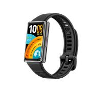 HUAWEI Band 11 Pro Negro Fluoroelastómero Caja de Aleación de Aluminio / Posicionamiento GNSS Autónomo / Seguimiento del Sueño Mejorado