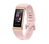 HUAWEI Band 4 Pro - Pulsera de Actividad con Pantalla AMOLED de 0.95 Pulgadas, monitorización Continua con TruSeen 3.5 24/7, monitoreo del sueño, GPS Incorporado, 5 ATM, Color Pink Gold