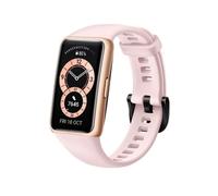 Huawei Band 6 Rosa, AMOLED 1.47", Oxígeno en Sangre, 96 Modos Deporte, 14 Días Autonomía, Waterproof
