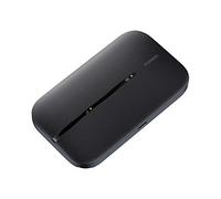 HUAWEI E5576-320 - Enrutador inalámbrico 4G LTE 150Mbps (CAT4), WiFi portátil para viajes con batería recargable de 1500mAh. No requiere configuración. Negro