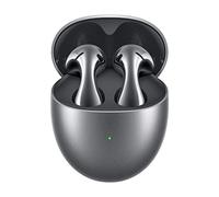 Huawei FreeBuds 5 Auriculares Inalámbricos, Bluetooth 5.2, iOS & Android, Certificado de Óptima Resolución, Diseño Open-Fit, Doble Conexión, 30 Horas de Duración de La Batería, IP54, Plateada