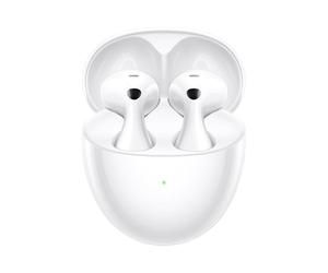 HUAWEI FreeBuds 6 Auriculares Inalámbricos, Ajustados a los Oídos, Blanco | Sonido Auténtico de Doble Controlador, Llamadas Estables y Claras, Open-fit ANC, 36H Duración de Batería, IP54, iOS y Android