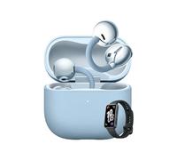 HUAWEI FreeClip 2 Azul + Band 10 Negro,Auriculares Bluetooth Inalámbricos Audífonos Abiertos,Comodidad Todo el Día,Escucha Adaptativa Open-Ear,hasta 38h Autonomía,iOS Android,Garantía 42 Meses