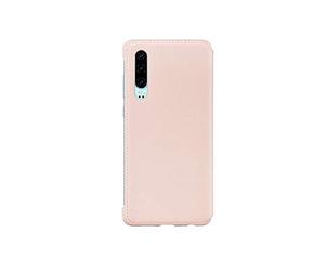 HUAWEI Funda - Flip Wallet Cover P30 (6.1") Funda Cartera, Color Rosa