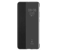 Huawei Funda Folio para P40 Pro Flip Cover Smart View Ultra Protector, Negro