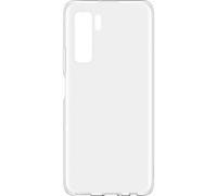 Huawei Funda para P40 Lite Silicona Semirrígida y Blanda, Transparente