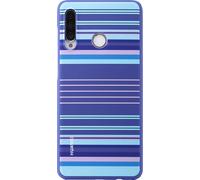 HUAWEI HW51993075 - Diseño PC Carcasa Rayas Azul P30 Lite
