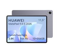 HUAWEI MatePad 11.5 S 2026 Tablet 2.8 K 144 Hz Pantalla PaperMatte Ultranítida, 12+256 GB, 8800 mAh Batería con 40 W Supercharge, WiFi 6+, Bluetooth 5.2, Notes, GoPaint, Garantía de 42 Meses