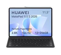 HUAWEI MatePad 11.5 S 2026 Tablet 2.8K Pantalla PaperMatte Ultranítida,Gris | 144Hz 12+256GB 8800mAh 40W SuperCharge, WiFi 6+ Bluetooth, Teclado Extraíble Versión Español, M-Pencil Pro,Garantía 42 meses