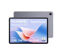 HUAWEI MatePad 11,5″S PaperMatte Edition Tablet, 8 GB+256 GB, Pantalla FullView de 2,8 K, Carcasa metálica Unibody Delgada de 6,2 mm, batería de 8800 mAh, Wi-Fi, Gris Espacial
