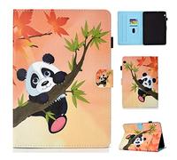 Huawei MediaPad T3 10 Funda con Tableta de 9.6 Pulgadas para 2017 - Cute Patterns Slim Lightweight Funda Protectora de Cuero PU con Ranuras para Tarjetas para Huawei T3 10 9.6 Pulgadas de Tableta