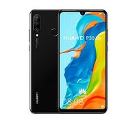 HUAWEI P30 Lite (128 GB, 4 GB de RAM) 6.15" Pantalla, AI cámara Triple, 32MP Selfie, Dual SIM gsm Global 4G LTE Desbloqueado de fábrica MAR-LX3A (Negro Medianoche)