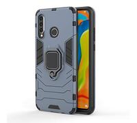 Huawei P30 Lite Funda, CHcase 2in1 Armadura Combinación A Prueba de Choques Escudo Cáscara Dura PC + TPU con Soporte Magnetic Car Mount Case Cover para Huawei P30 Lite -Black Plus Gray