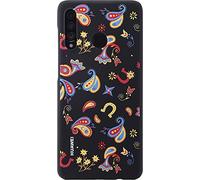 Huawei P30 Lite - Funda PC floral, negra