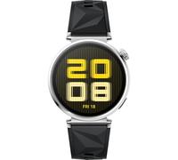 HUAWEI WATCH GT 5 41mm Tarnish Stainless Steel con Correa Negra Fluoroelastómero