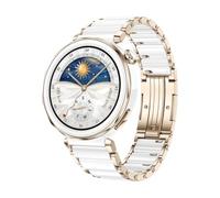 Smartwatch Huawei WATCH GT5 Pro 42mm GPS AMOLED Blanco + Correa Titanio + IP69K Resistente