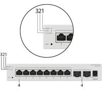 Huawei s210-24t2j (24*10/100/1000base-t ports, 2*2.5ge sfp ports, buil