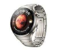 Huawei Watch 4 Pro Smartwatch, Cristal Curvo 3D, Controla Tu Salud, Llamadas Móviles Esim, Nuevas Interacciones, duración de Batería hasta 21 días, Compatible con Android e iOS, Titanio