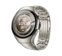 HUAWEI Watch 5, 46mm Smartwatches, Multi-Sensor Revolucionario X-Tap, SpO2 con la Yema del Dedo, Health Glance, Pago NFC, ECG, HRV, eSIM, Android & iOS, Plata