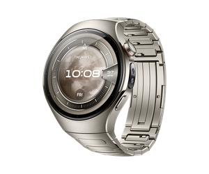 HUAWEI WATCH 5 46mm Titanio/Caja de Titanio de Grado Aeroespacial/Llamadas eSIM/Conexión con Android & iOS