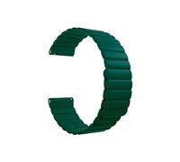 Huawei Watch Buds Correa magnética con bucle de doble color KRD52 22 mm | Color: verde oscuro