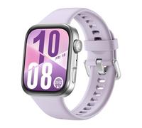 HUAWEI Watch FIT 4 Smartwatch, Brillo Máximo 2000Nits, Barómetro, Morado | Reloj Inteligente con Dual-Band GPS, Carga Inalámbrica, Ultrafino, Monitor de Actividad Física