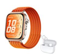 HUAWEI WATCH FIT 5 Pro Smartwatch Naranj FreeBuds SE 4 Beige, GPS, ECG, 1,92" Pantalla de Cristal de Zafiro, 3000 nits, Pago NFC,Deportes al Aire Libre,Monitorización de Salud,10 Días Autonomía, 5ATM