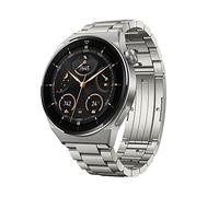 HUAWEI Watch GT 3 Pro Smartwatch,Cuerpo de Titanio,Esfera de Reloj de Zafiro,monitorización de saturación de oxígeno y frecuencia cardíaca,Larga duración de la batería,Correa de Titanio,46mm, Titanium