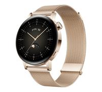 HUAWEI Watch GT 3 - Reloj Deportivo con monitorización de SPO 2, Pantalla Grande, Light Gold, Light Gold Milanese Strap