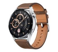 Huawei Watch GT 3, Reloj Deportivo Huawei, Reloj con monitorización de SPO 2, Reloj con Pantalla Grande, Reloj de Entrenamiento, Reloj Inteligente, Marrón, 46 mm