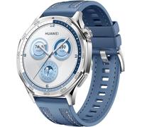 HUAWEI Watch GT 5 46mm Smartwatch, diseño elegante, nuevo modo de carrera y ciclismo, monitor de salud, azul (renovado)