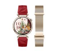 HUAWEI WATCH GT 6 Christmas Edition 41mm Milanesa+Roja (Pack con 1 correa extra edición navideña)