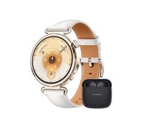 HUAWEI Watch GT 6 GPS 41mm Blanco Smartwatch + FreeBuds SE 3 Negro, AMOLED Pantalla Táctil, hasta 14 Días de Autonomía, NFC,Ciclismo,100+Modos Deportivos, iOS y Android Compatible, Monitoreo de Salud