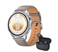 HUAWEI Watch GT 7 46mm Smartwatch Gris+FreeBuds SE 4 Negro, hasta 21 Días | Reloj Inteligente GPS, Correa EasyCross, 3000Nits, 5ATM, Salud Cardíaca, Modos Esquí, NFC, Android e iOS, Garantía 36+6 Meses