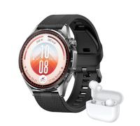 HUAWEI Watch GT 7 46mm Smartwatch Negro+FreeBuds SE 4 Blanco, hasta 21 Días | Reloj Inteligente GPS, Correa EasyCross, 3000Nits, 5ATM, Salud Cardíaca, Modos Esquí, NFC, Android e iOS, Garantía 36+6 Meses