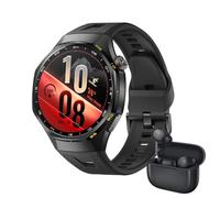 HUAWEI Watch GT 7 Pro 46mm Smartwatch+FreeBuds SE 4, ECG GPS, iOS, Negro | hasta 21 Días, 3000 Nits, 5 ATM, Monitoreo de Salud Cardíaca, Modos Esquí Ciclismo, NFC, Android iOS, Garantía 36+6 Meses