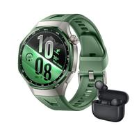 HUAWEI Watch GT 7 Pro 46mm Smartwatch Verde+FreeBuds SE 4 Negro, ECG GPS | hasta 21 Días, 3000 Nits, 5 ATM, Monitoreo de Salud Cardíaca, Modos Esquí Ciclismo, NFC, Android iOS, Garantía 36+6 Meses