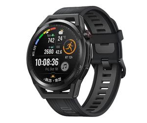 HUAWEI Watch GT Runner 46 mm Reloj inteligente GNSS de doble banda con 5 sistemas, detección de frecuencia cardíaca, programa de carreras científicas, entrenador de carreras KI, negro, versión alemana