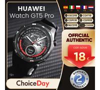 Huawei watch gt5 pro smartwatch 46mm/42mm versión Global 2024 nuevo para hombres mujeres relojes originales oficiales 1,43 "AMOLED NFC ECG Black 46mm 46mm
