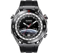 Huawei Watch Ultimate Expedition, 49mm, Negro | Metal líquido a base de circonio, para iOS y Android, duración de la batería hasta 14 días, mapas de contorno sin conexión