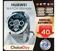 HUAWEI WATCH Ultimate Smartwatch Metal líquido Cristal de zafiro 1,5 pulgadas LTPO AMOLED 14 días de duración de la batería 100 metros de resistencia al agua BLUE (Titanium Strap)