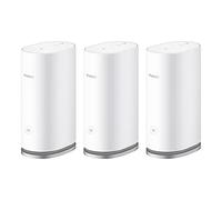 HUAWEI WiFi Mesh 3 (3-Pack), AX3000 Doble Banda 2.4 GHz/5 GHz, Whole-Home Mesh System, One-Touch Connect, Visualized Wi-Fi Diagnosis, HomeSecTM Security Protection, AI Life App, Manage WiFi with Ease