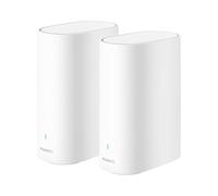 HUAWEI WiFi Mesh 3+ Router 128MB+128MB, Wi-Fi 6 AX3000 Banda Dual, Wi-Fi para Todo Hogar, 250+ Conexiones de Dispositivos, Itinerancia sin Problemas, Penetración en Pared, Control Parental, 2-Pack