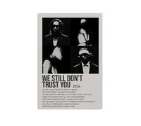 HUAYEEENT Póster artístico de pared con texto en inglés «We still don'T TRUST YOU by Future» (60 x 90 cm), estilo sin marco